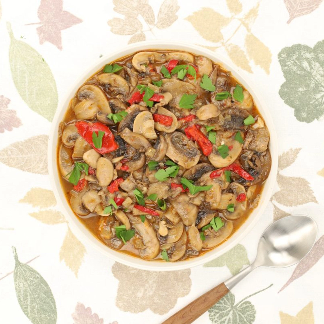 Gebratene Champignons